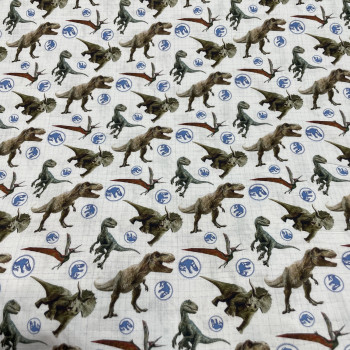 Children's Cotton with Dinosaurs