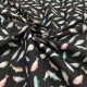 Black Cotton with Fish