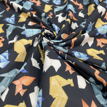 Cotton with Origami
