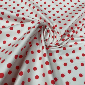 Red-white Cotton Dots