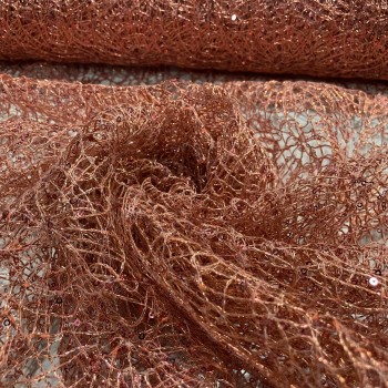 Rose Gold Spider Lace