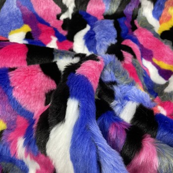 COLORFUL FAUX FUR
