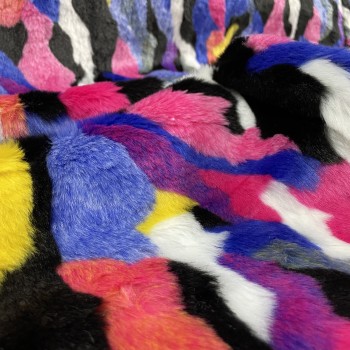 COLORFUL FAUX FUR