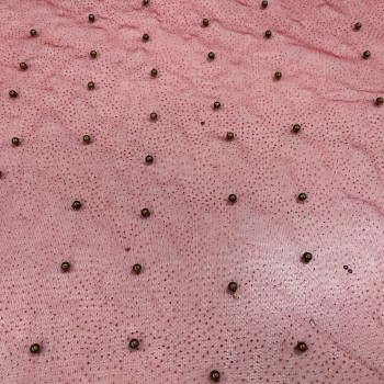 Embroidered tulle