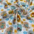 Animals-Bicycles Cotton Fabrics
