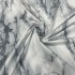 Cotton black and white marble