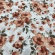 Cotton with cinnamon flowers