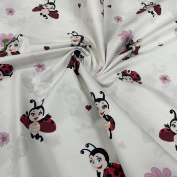Sheets with Ladybugs