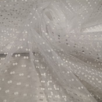 Tulle with dots