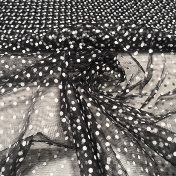 Tulle with dots