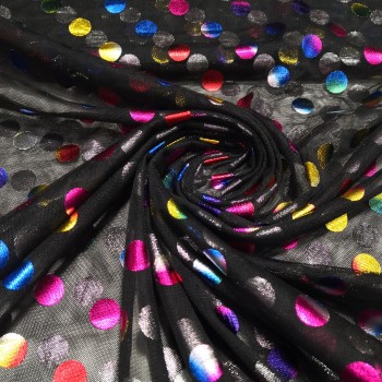 Tulle with dots