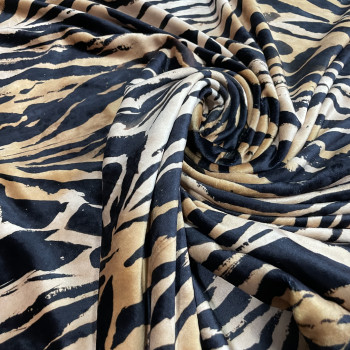 Tiger Matte Elastic Velvet