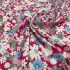 Fuchsia Viscose with Flowers 