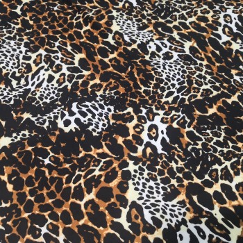 Καφέ Animal Print Ελαστικό