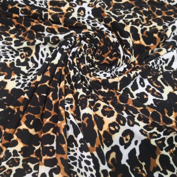 Καφέ Animal Print Ελαστικό