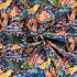 Lycra with digital print sportswear