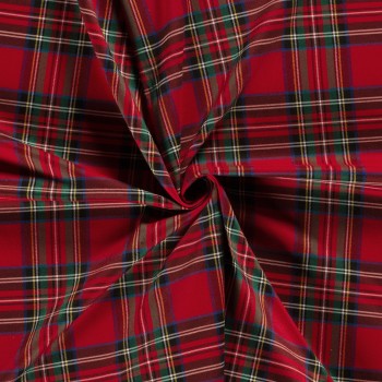 Elastic red checkered