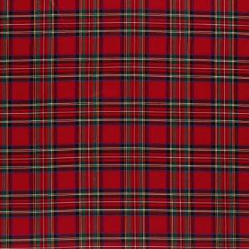 Elastic red checkered