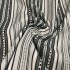 Grey olive ripped hand-woven textile