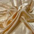 Gold stretch satin