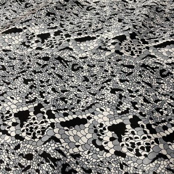 Chintz satin in grey shades